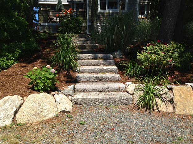 granite stairs