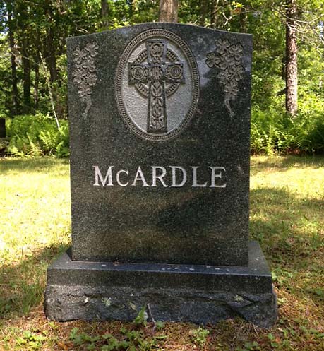monument with irish cross