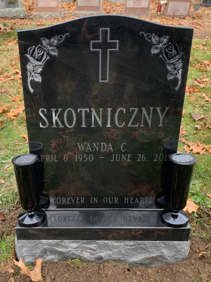 Black Polished Monument