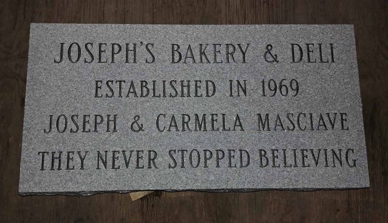 Granite Sign Plaque