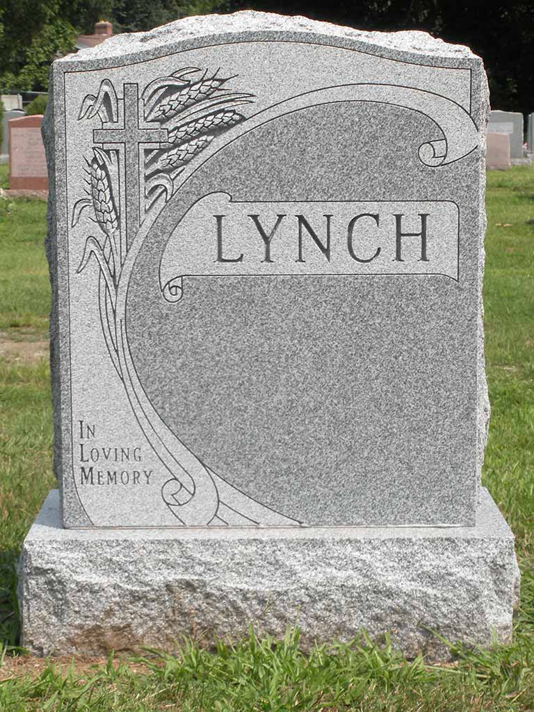 Gray Granite Monument 2
