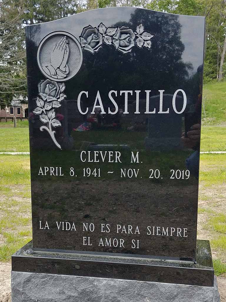 Polished Black Spanish Monument