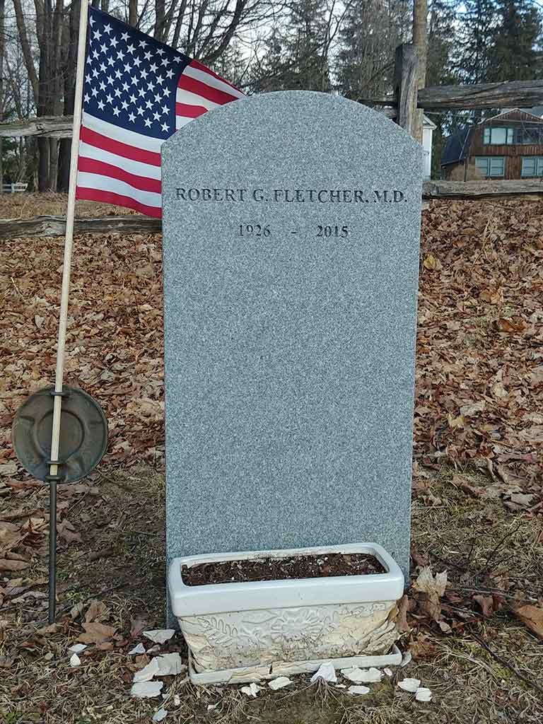 Simple Granite Monument